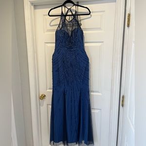 Formal/Prom Long Gown Navy Blue